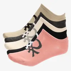 BENETTON - Pack de 5 Calcetines Mujer