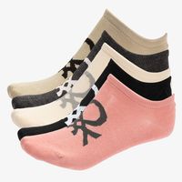 Pack de 5 Calcetines Mujer