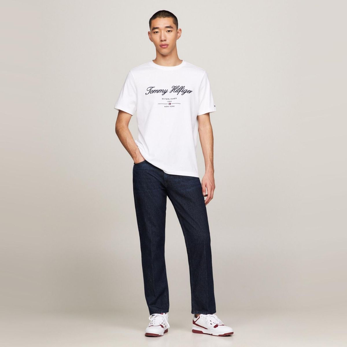 TOMMY HILFIGER - Polera Hombre Tommy Hilfiger