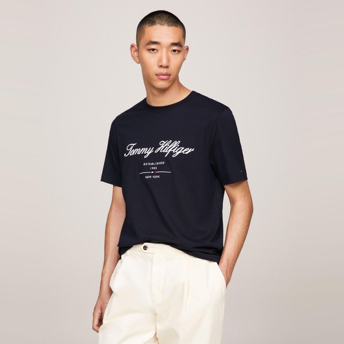 TOMMY HILFIGER - Polera Hombre Tommy Hilfiger