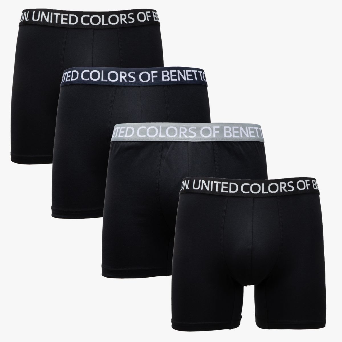 BENETTON - Pack De 4 Bóxer Algodón Hombre Benetton