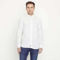 Camisa Lino Manga Larga Hombre
