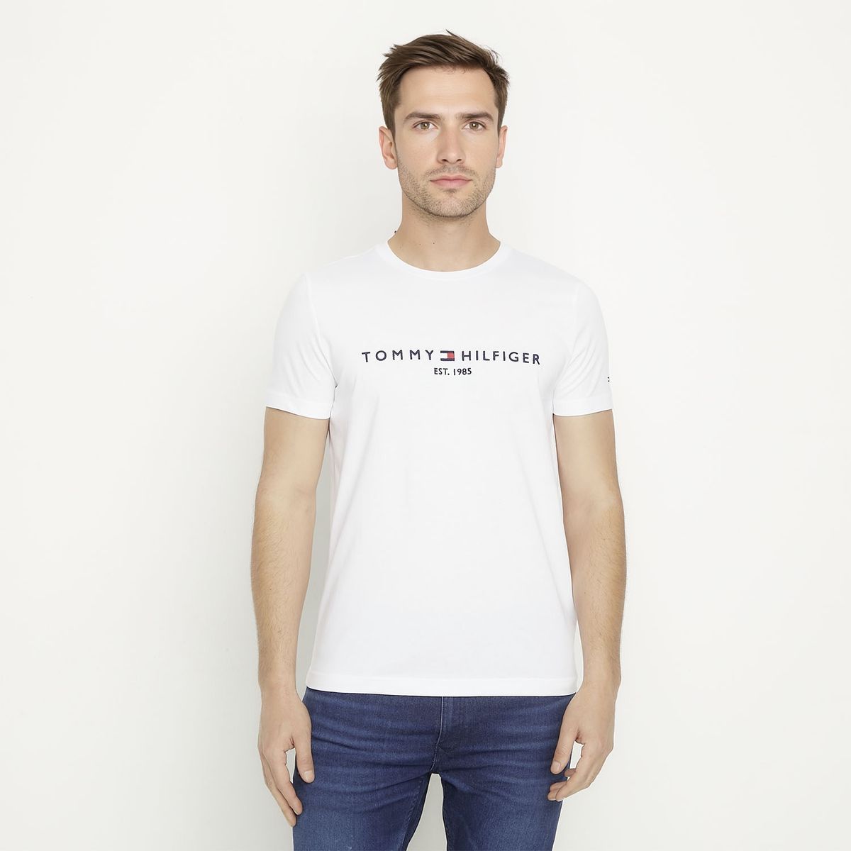 TOMMY HILFIGER - Polera Algodón Orgánico Hombre Tommy Hilfiger