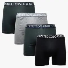 BENETTON - Pack De 4 Bóxer Algodón Hombre