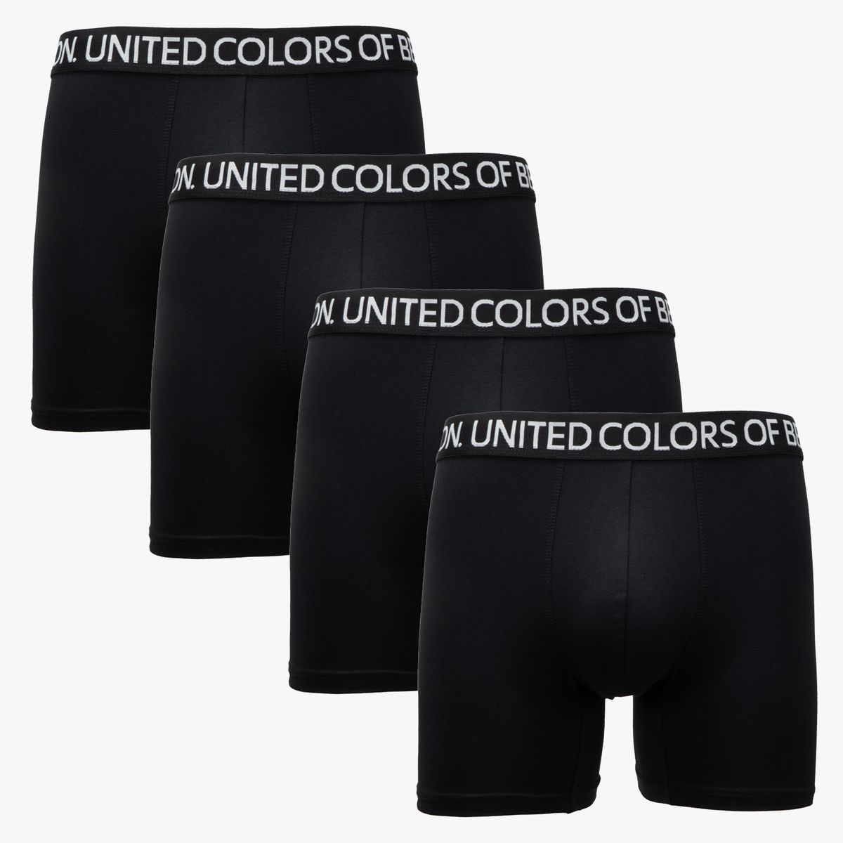 BENETTON - Pack De 4 Bóxer Algodón Hombre Benetton