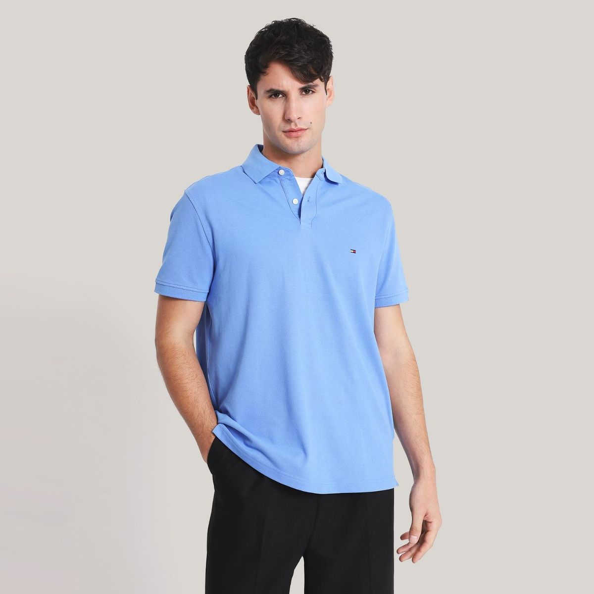 TOMMY HILFIGER - Polera Manga Corta Hombre Tommy Hilfiger