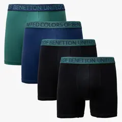 BENETTON - Pack De 4 Bóxer Algodón Hombre