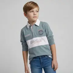 CONIGLIO - Polera Niño Manga Larga Algodón