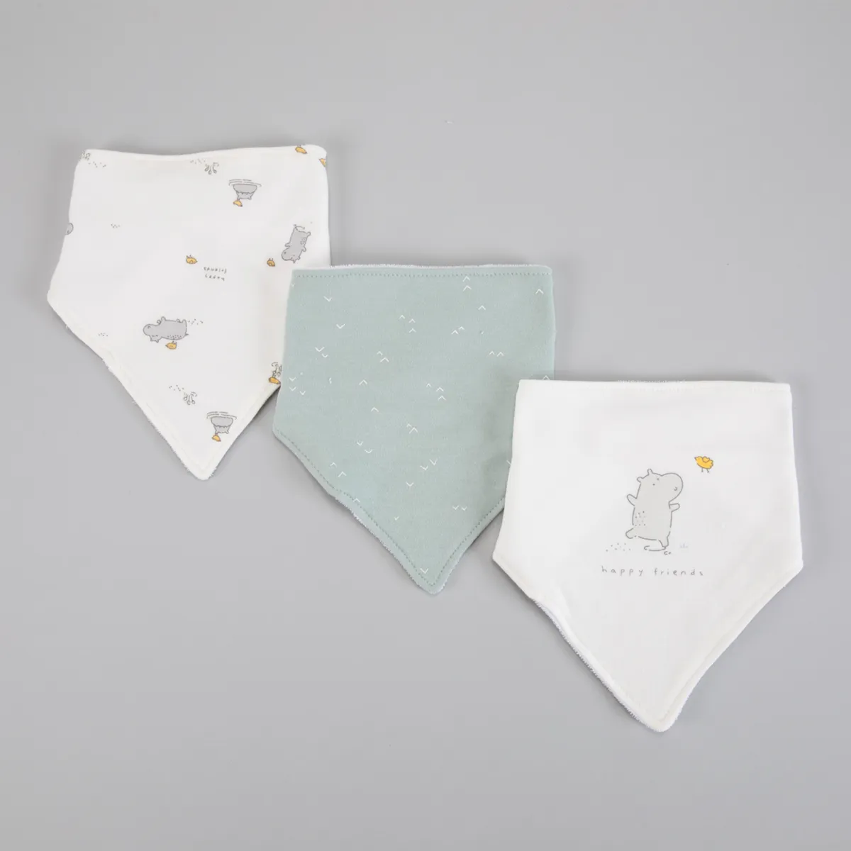 YAMP - Pack De 3 Baberos Bebé Yamp
