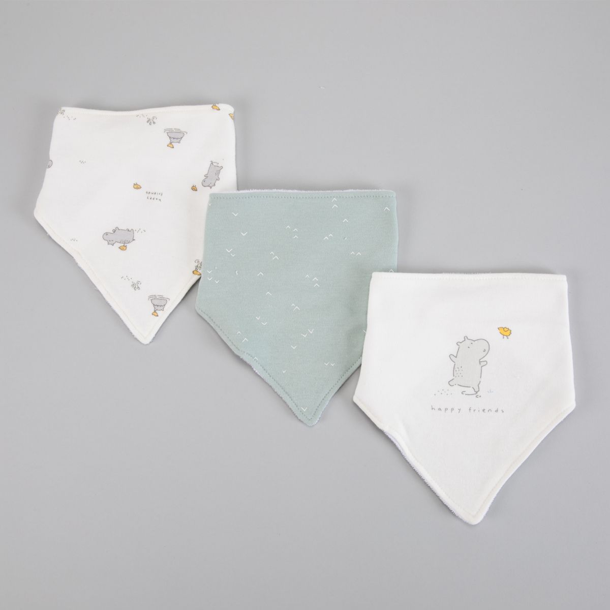 YAMP - Pack De 3 Baberos Bebé Yamp