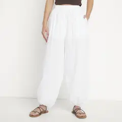 SYBILLA - Pantalon Mujer Algodón