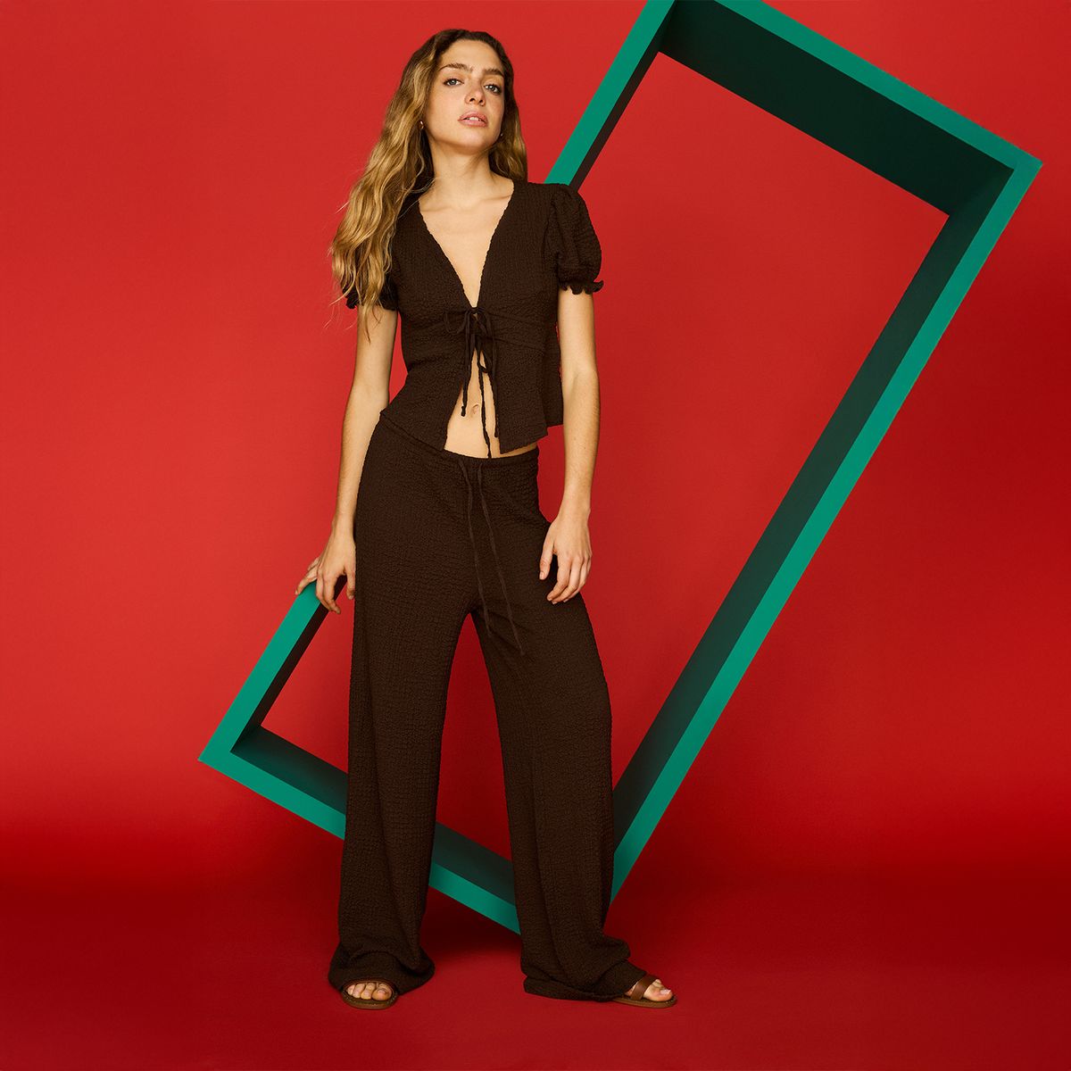 SYBILLA - Pantalon Mujer  Sybilla