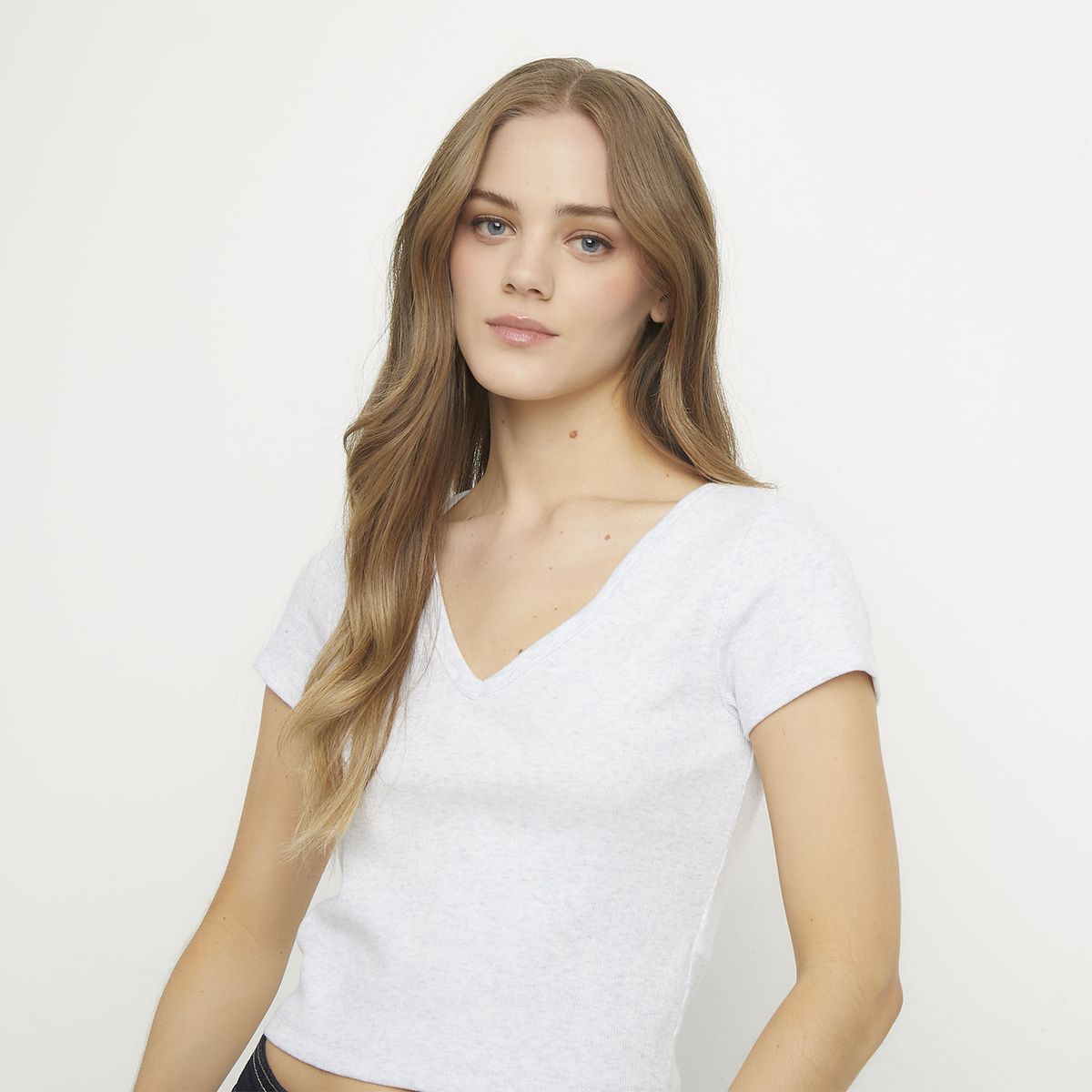 SYBILLA - Polera Mujer Algodón Sybilla