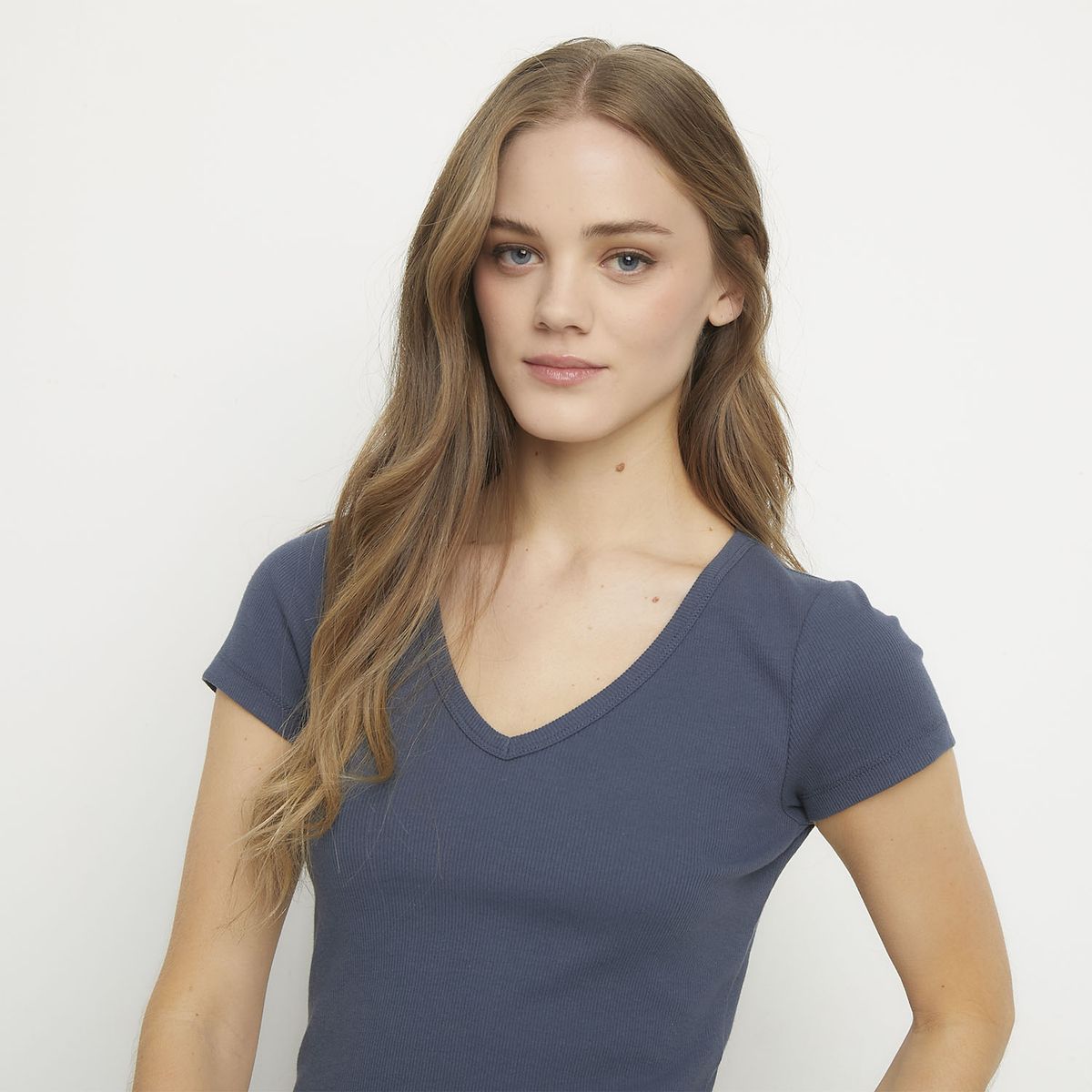 SYBILLA - Polera Mujer Algodón Sybilla