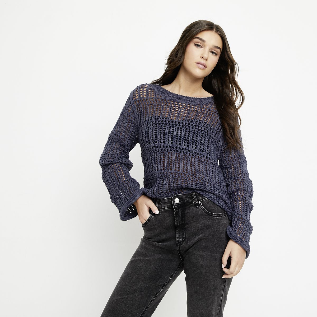 SYBILLA - Sweater Mujer Algodón Sybilla