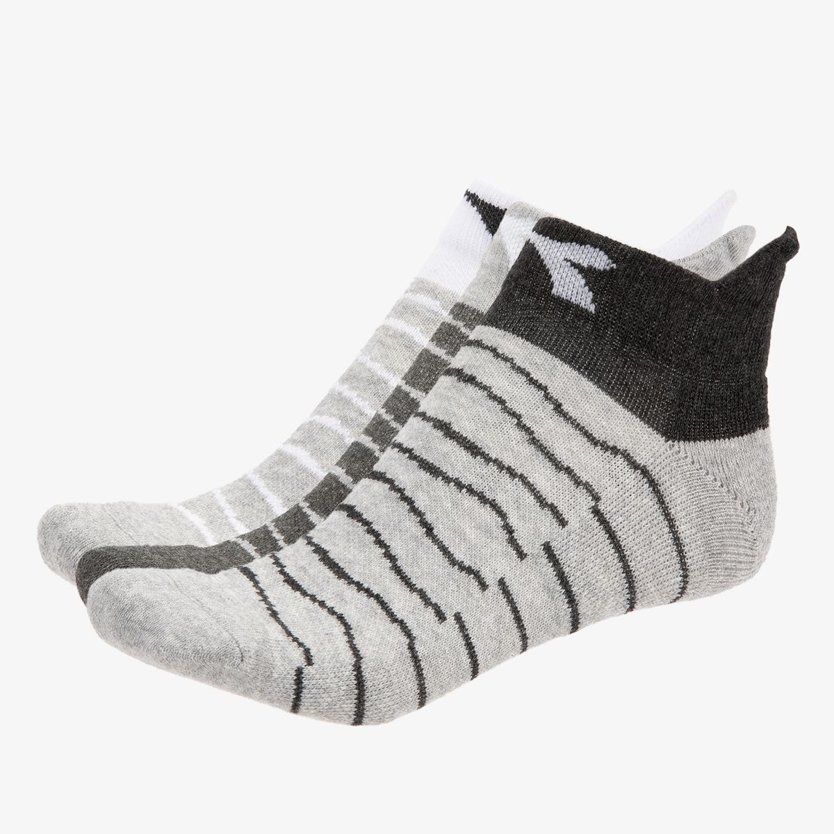 DIADORA - Pack De 3 Calcetines Invisibles Deportivos Mujer Diadora