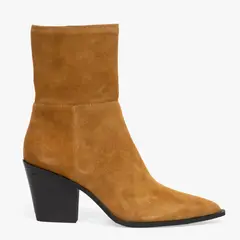 APOLOGY - Botin Mujer Cuero Café