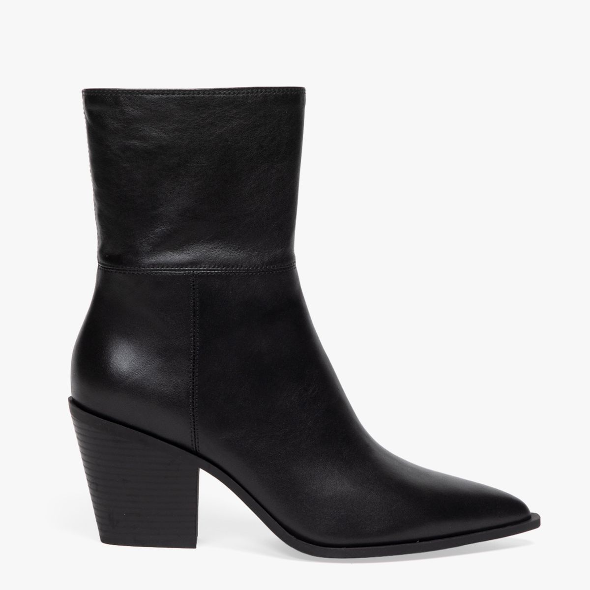 APOLOGY - Botin Mujer Cuero Negro Apology