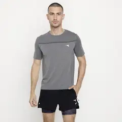 DIADORA - Polera Deportiva Manga Corta Hombre