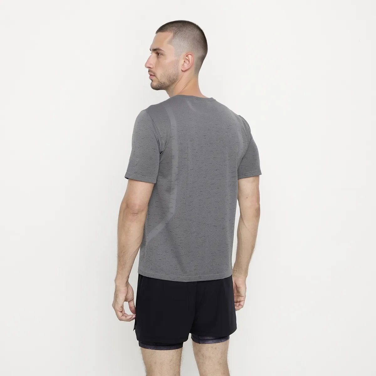 DIADORA - Polera Deportiva Manga Corta Hombre Diadora