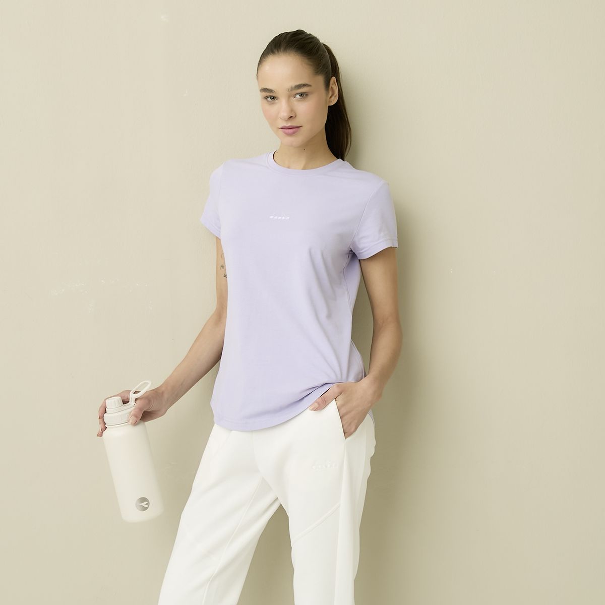 DIADORA - Polera Deportiva Manga Corta Mujer Diadora