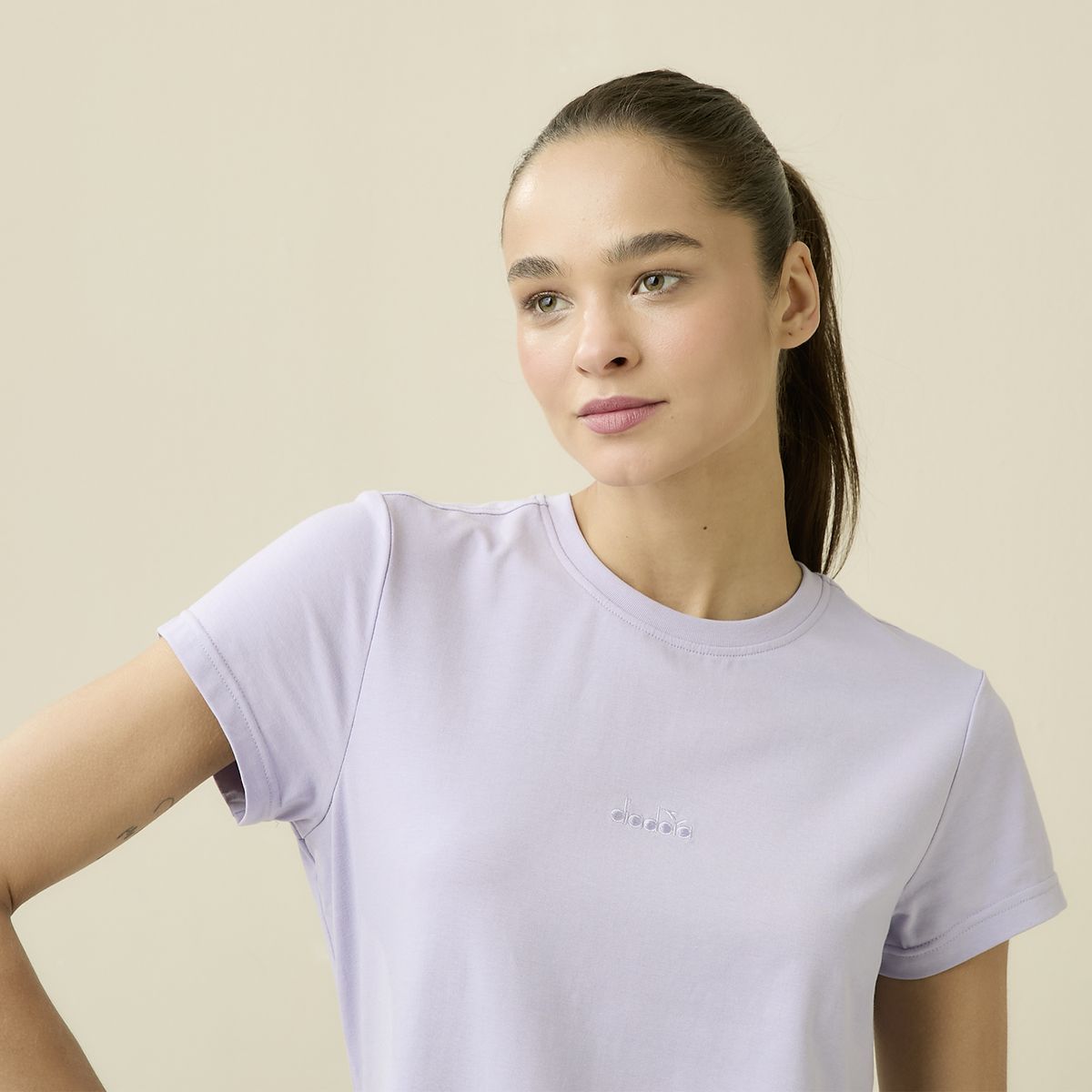 DIADORA - Polera Deportiva Manga Corta Mujer Diadora