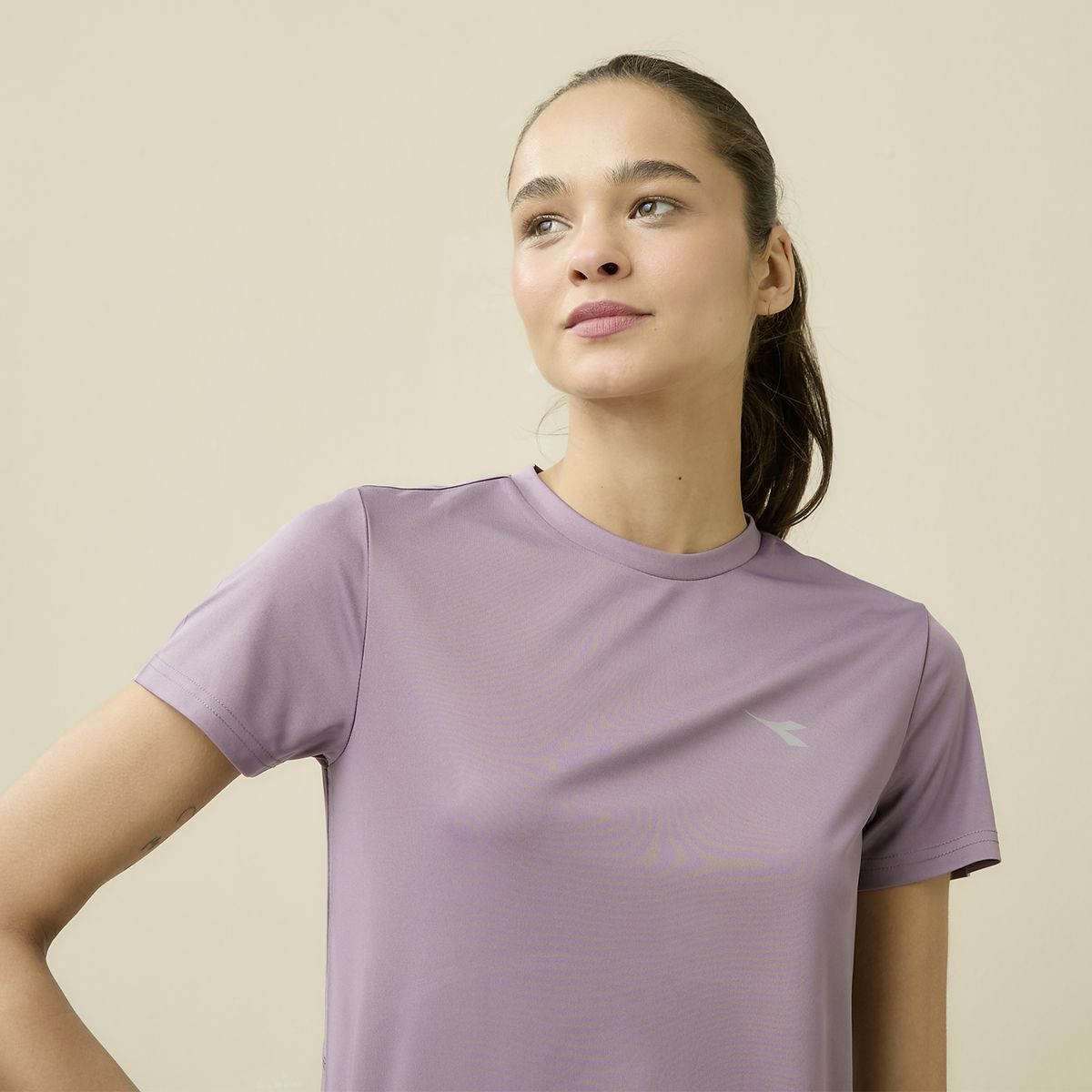 DIADORA - Polera Deportiva Manga Corta Mujer Diadora