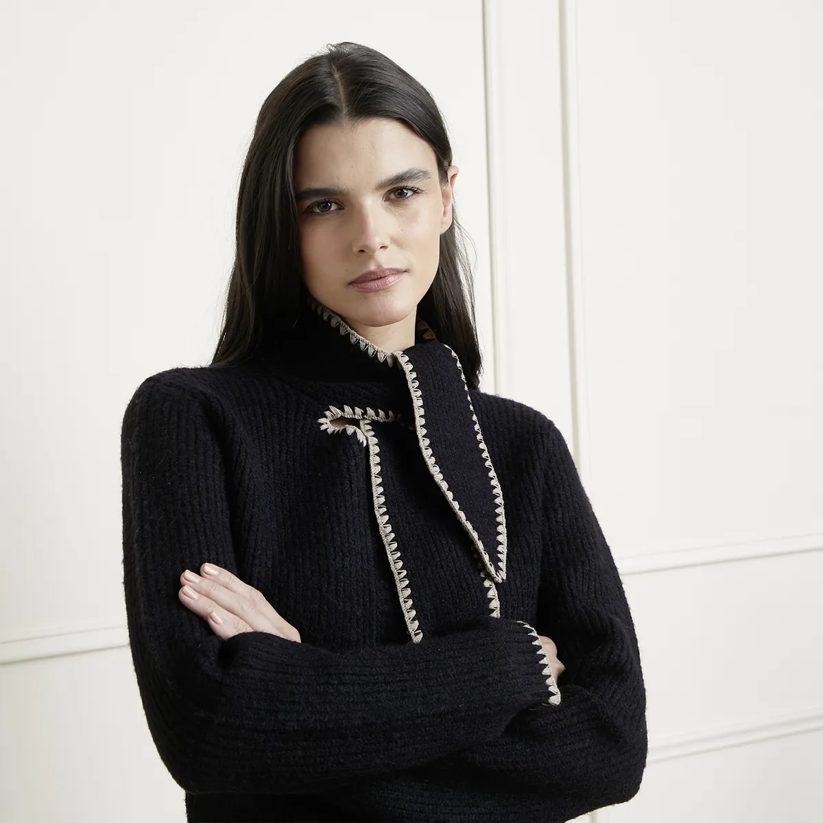 BASEMENT - Chaleco Lana Mujer Basement