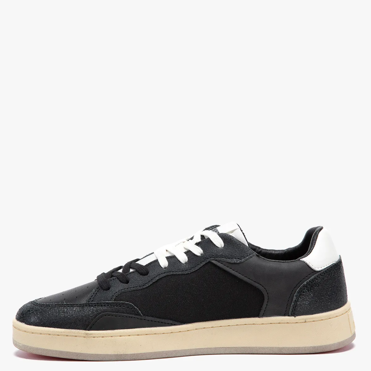 AMERICANINO - Zapatilla Urbana Hombre Cuero Negro Americanino