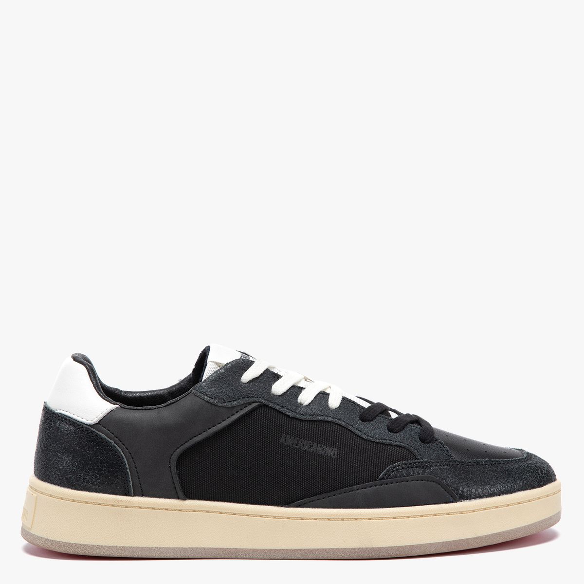AMERICANINO - Zapatilla Urbana Hombre Cuero Negro Americanino