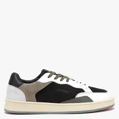 AMERICANINO - Zapatilla Urbana Hombre Cuero Verde