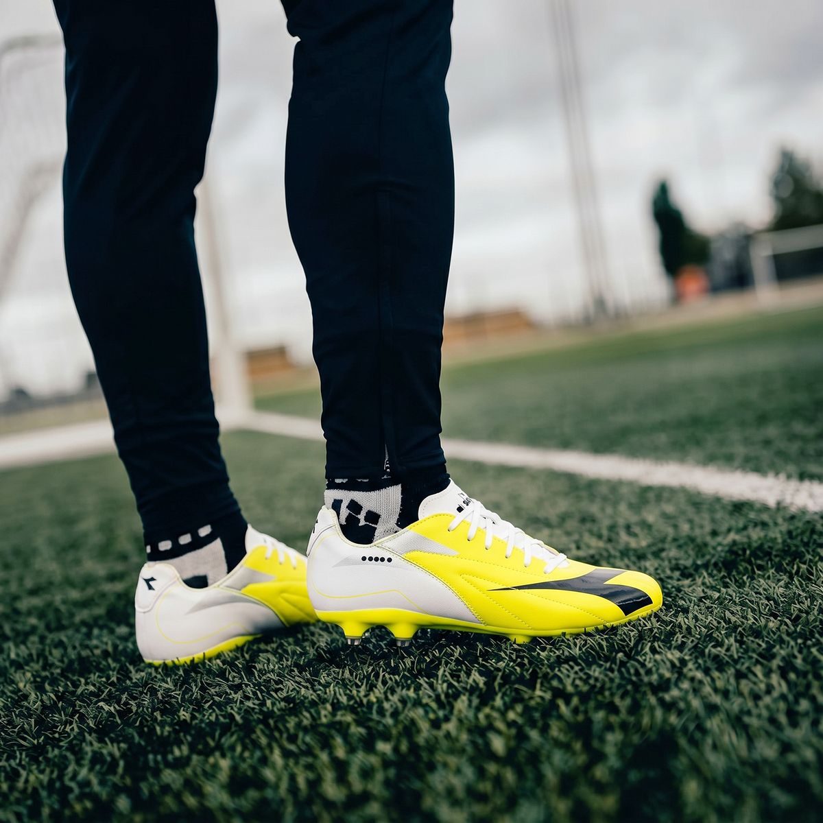 DIADORA - Maxi Lt C6 Zapatilla Fútbol Hombre Amarillo Diadora