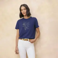 ELLE - Polera Algodón Mujer