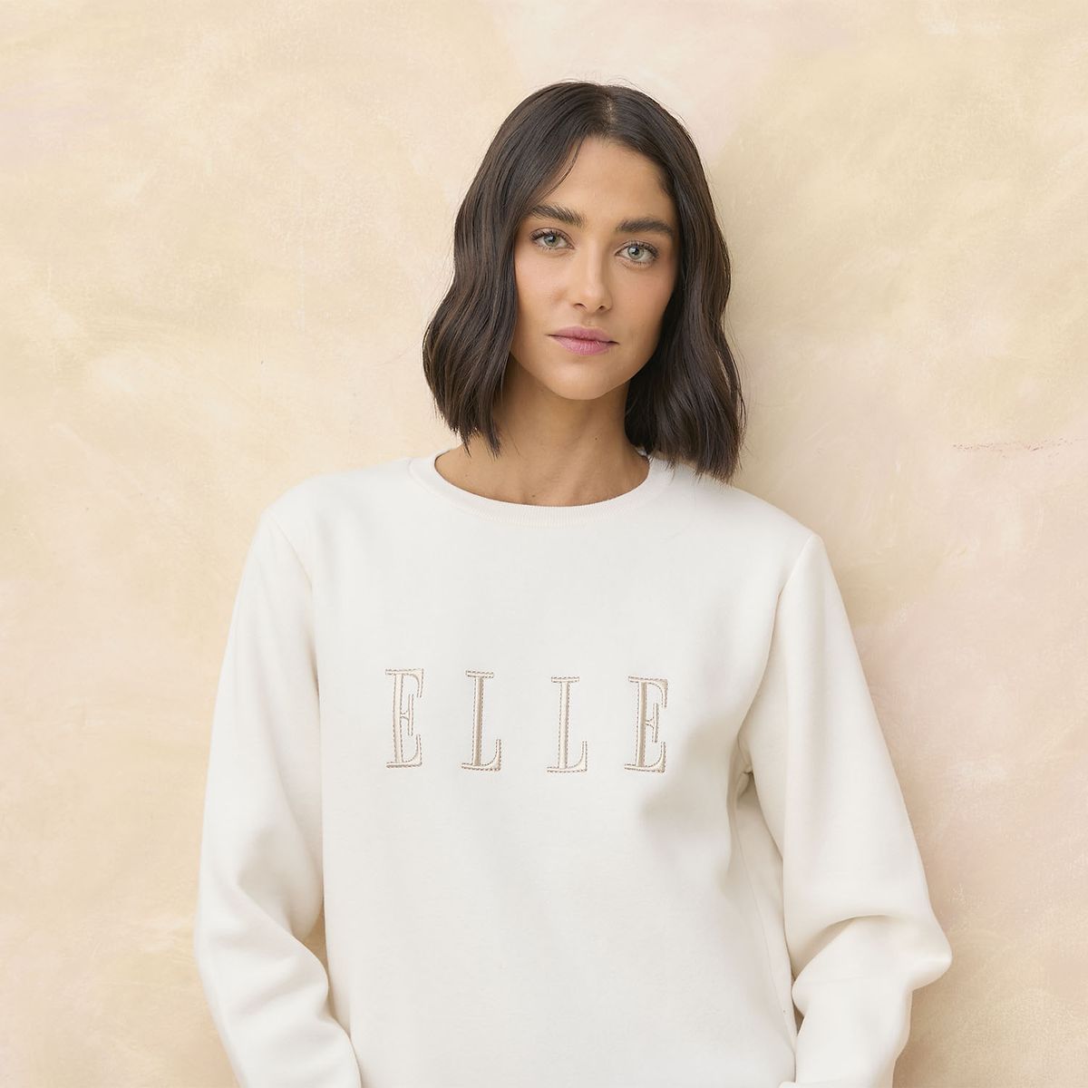 ELLE - Polerón Algodón Mujer Elle