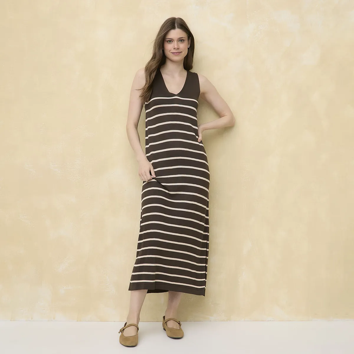 UNIVERSITY CLUB - Vestido Maxi Mujer University Club