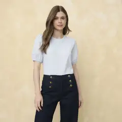 UNIVERSITY CLUB - Polera Manga Corta Mujer