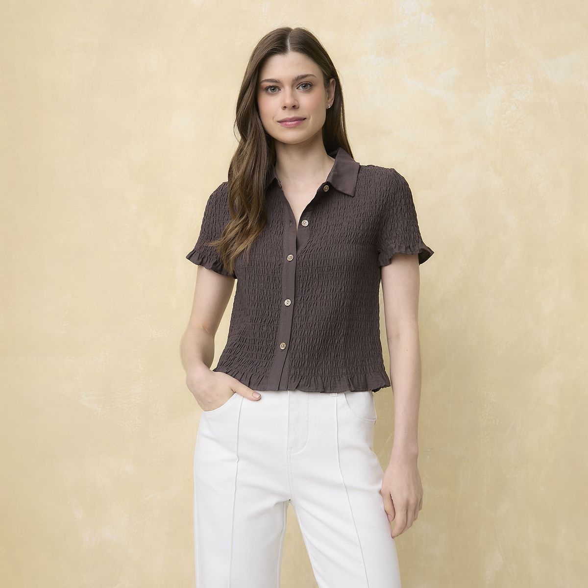 UNIVERSITY CLUB - Blusa Panal Mujer University Club