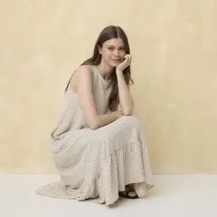 UNIVERSITY CLUB - Vestido Maxi Mujer