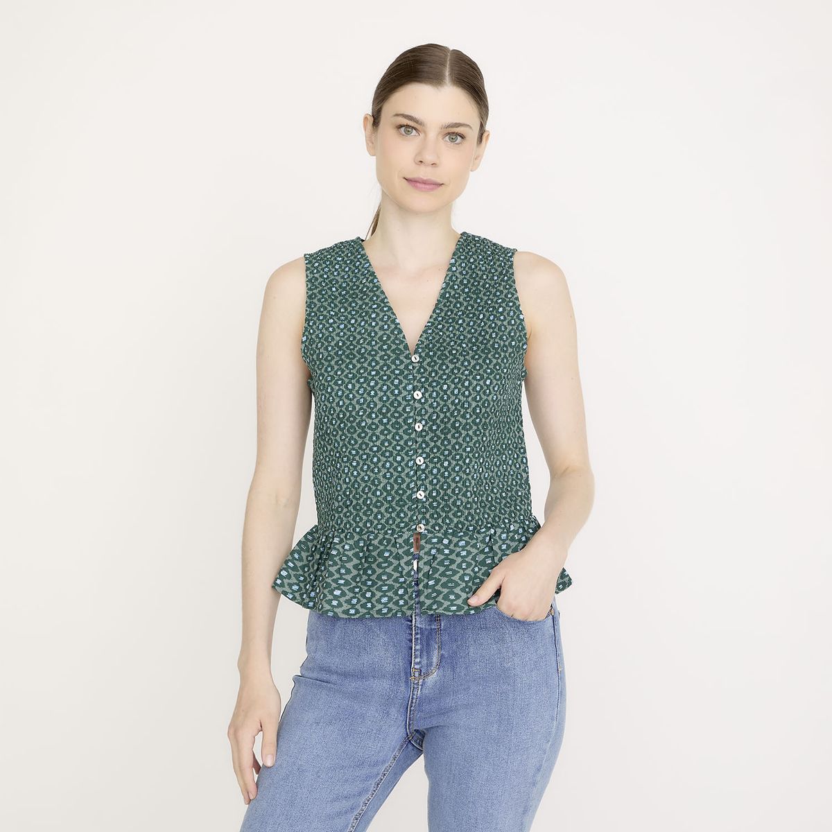 UNIVERSITY CLUB - Blusa Panal Mujer University Club