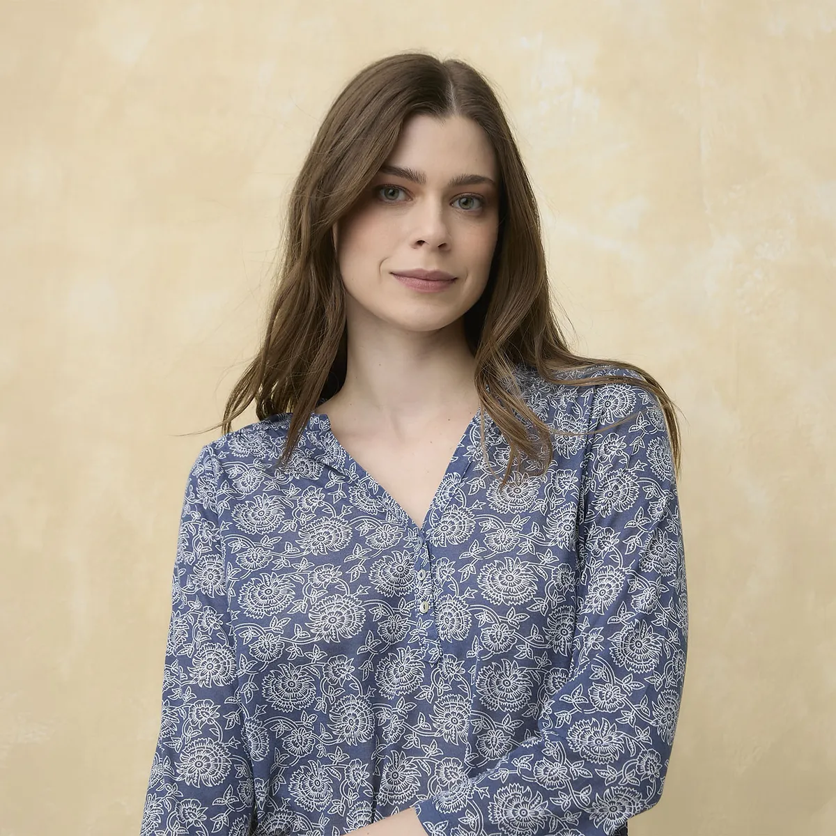 UNIVERSITY CLUB - Polera Mujer University Club Manga 3/4 Casual