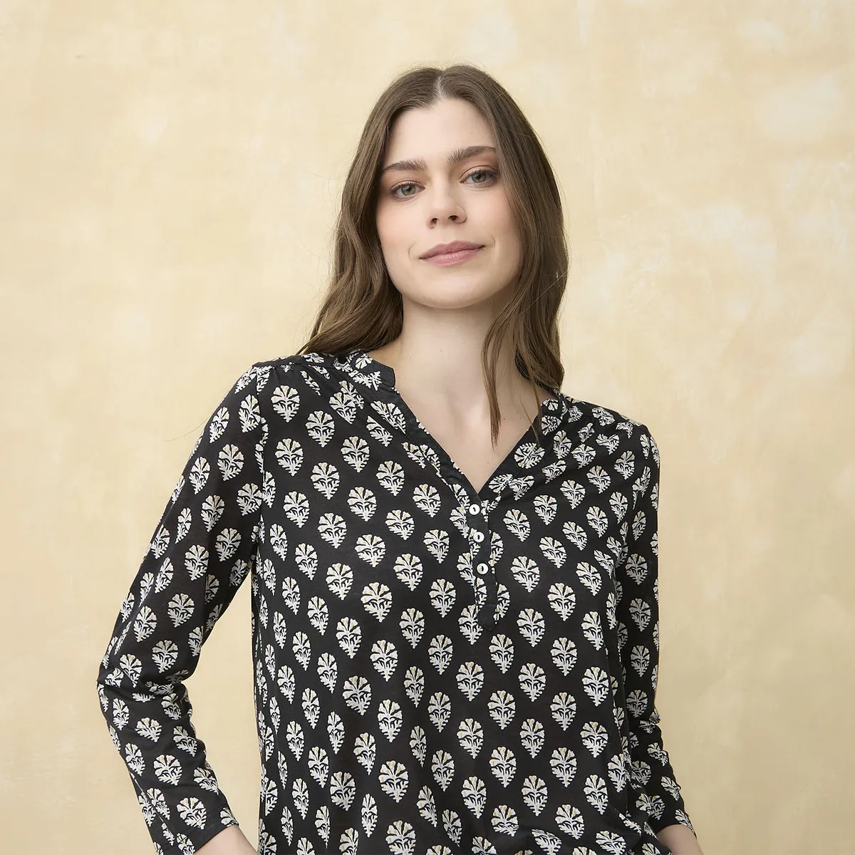 UNIVERSITY CLUB - Polera Mujer University Club Manga 3/4 Casual