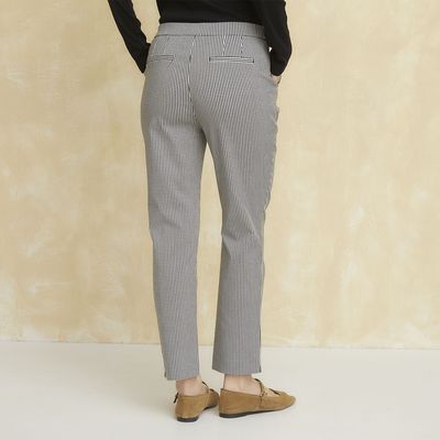 Imagen 2 del producto Pantalón Viscosa Straight Tiro Alto Mujer