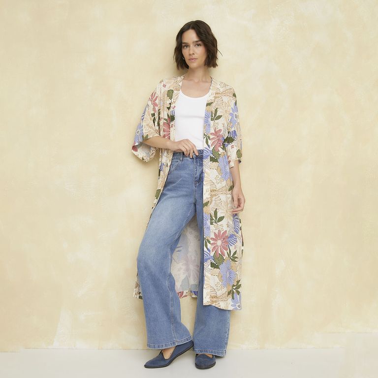 UNIVERSITY CLUB Kimono Mujer