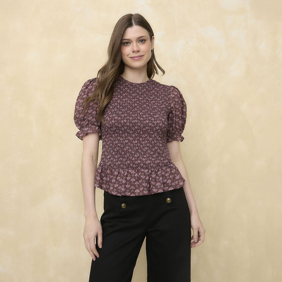 UNIVERSITY CLUB - Blusa Panal Mujer University Club