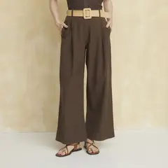 UNIVERSITY CLUB - Pantalón Tiro Alto Mujer