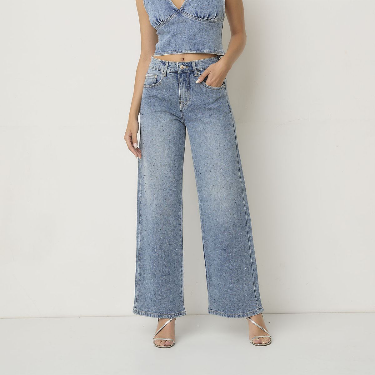 MOSSIMO - Jeans Culotte Mujer Mossimo