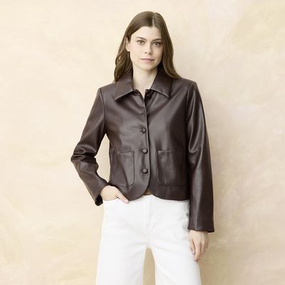 Imagen 2 del producto Chaqueta Cuero Effect Mujer