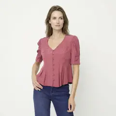 APOLOGY - Blusa Manga Corta Mujer