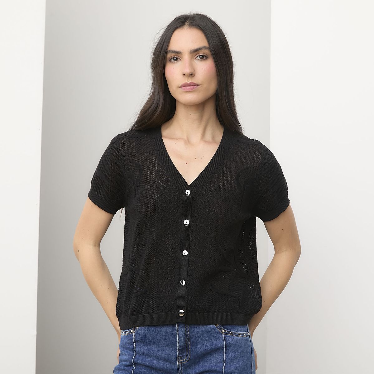 APOLOGY - Polera Manga Corta Mujer Apology