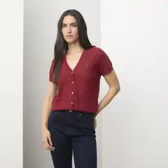 APOLOGY - Polera Manga Corta Mujer